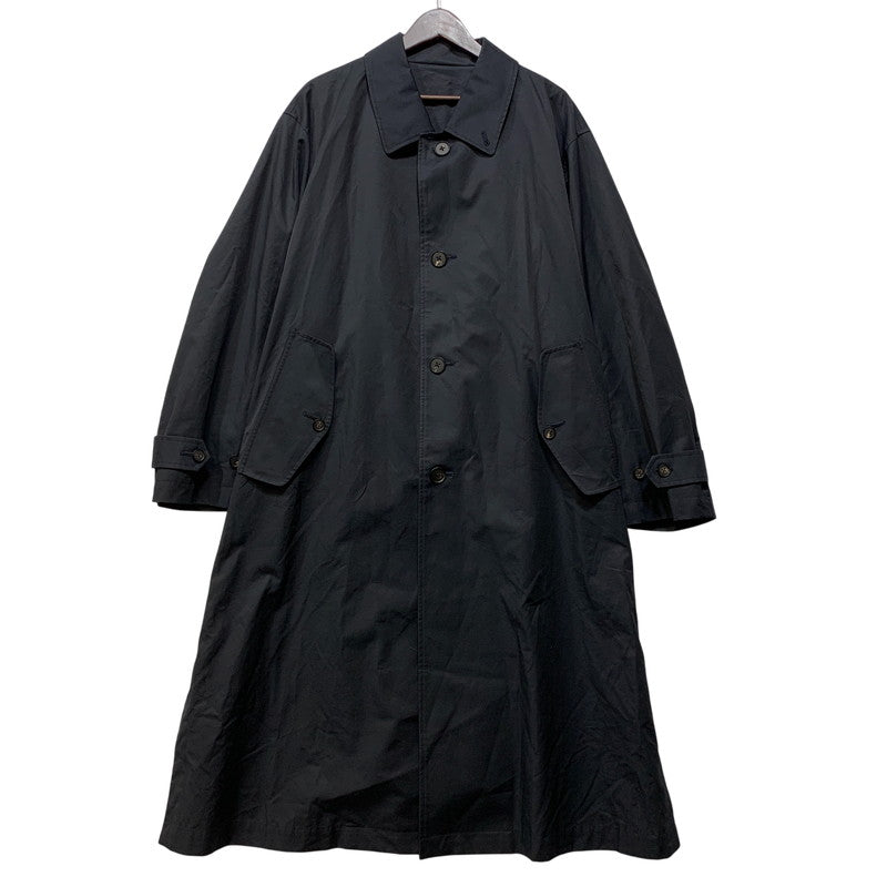 【中古品】【メンズ】 STEIN シュタイン ST481-1 OVERLAPPED BALMACAAN COAT オーバーラップド バルマカーン コート アウター トップス 140-261017-sm-17-izu サイズ：S カラー：ダービーネイビー 万代Net店
