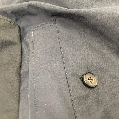 【中古品】【メンズ】 STEIN シュタイン ST481-1 OVERLAPPED BALMACAAN COAT オーバーラップド バルマカーン コート アウター トップス 140-261017-sm-17-izu サイズ：S カラー：ダービーネイビー 万代Net店