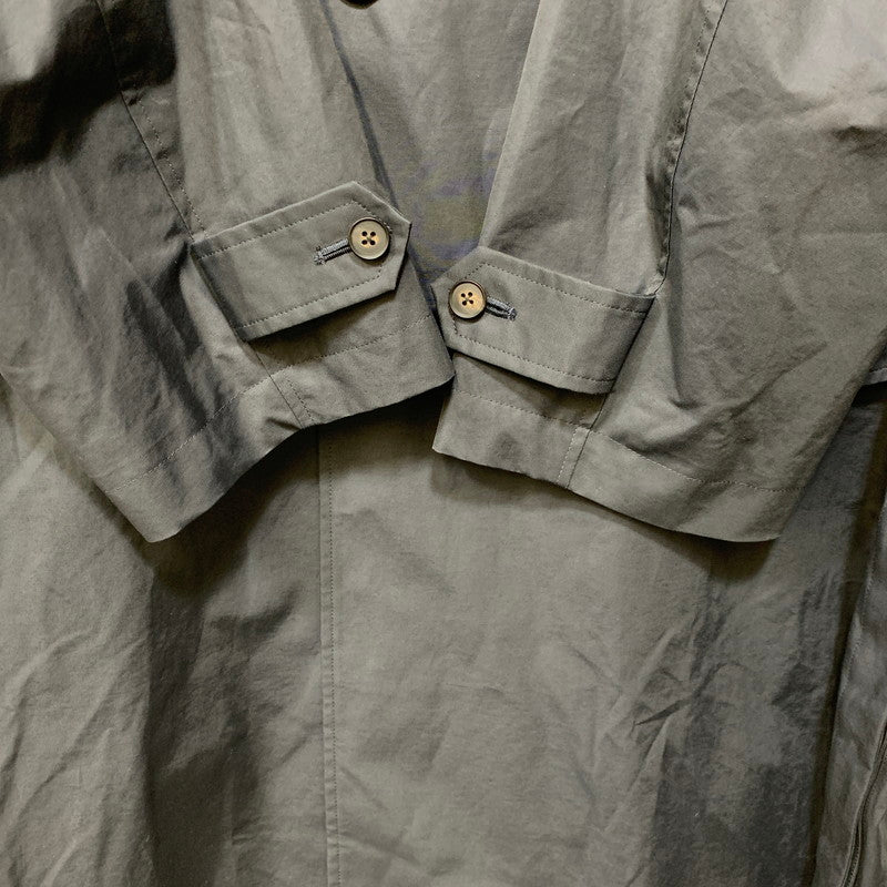 【中古品】【メンズ】 STEIN シュタイン ST481-1 OVERLAPPED BALMACAAN COAT オーバーラップド バルマカーン コート アウター トップス 140-261017-sm-17-izu サイズ：S カラー：ダービーネイビー 万代Net店