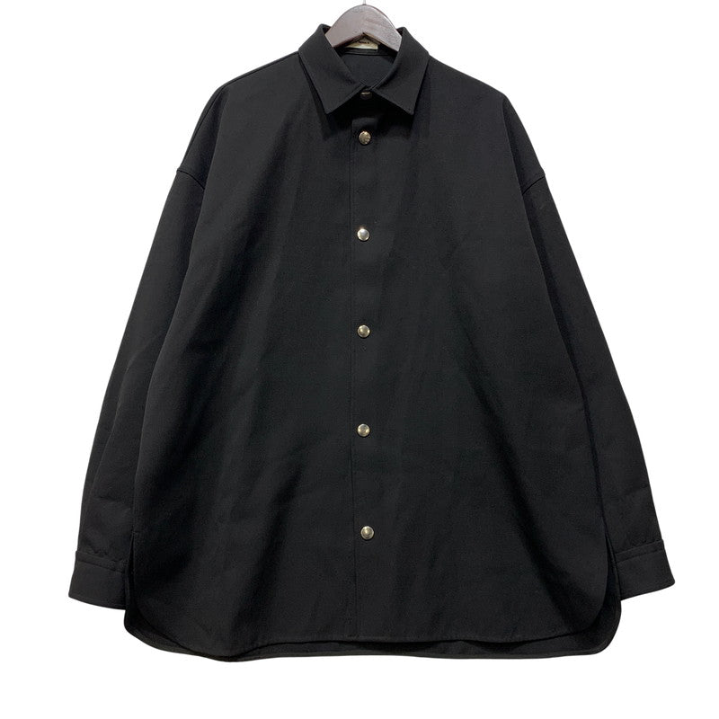 【中古品】【メンズ】 THE RERACS ザリラクスザリアルマッコイズ 22FW-REBL-323-ESP WOOL SNAPBUTTON SHIRT JACKET ジャケット アウター 140-261017-sm-11-izu サイズ：48 カラー：ブラック 万代Net店