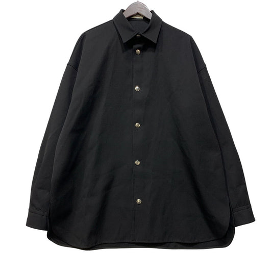 【中古品】【メンズ】 THE RERACS ザリラクスザリアルマッコイズ 22FW-REBL-323-ESP WOOL SNAPBUTTON SHIRT JACKET ジャケット アウター 140-261017-sm-11-izu サイズ：48 カラー：ブラック 万代Net店