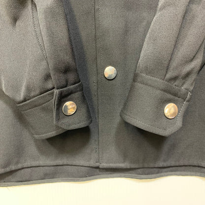 【中古品】【メンズ】 THE RERACS ザリラクスザリアルマッコイズ 22FW-REBL-323-ESP WOOL SNAPBUTTON SHIRT JACKET ジャケット アウター 140-261017-sm-11-izu サイズ：48 カラー：ブラック 万代Net店