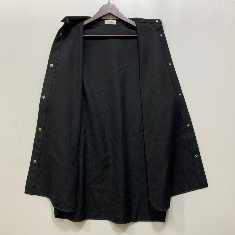 【中古品】【メンズ】 THE RERACS ザリラクスザリアルマッコイズ 22FW-REBL-323-ESP WOOL SNAPBUTTON SHIRT JACKET ジャケット アウター 140-261017-sm-11-izu サイズ：48 カラー：ブラック 万代Net店