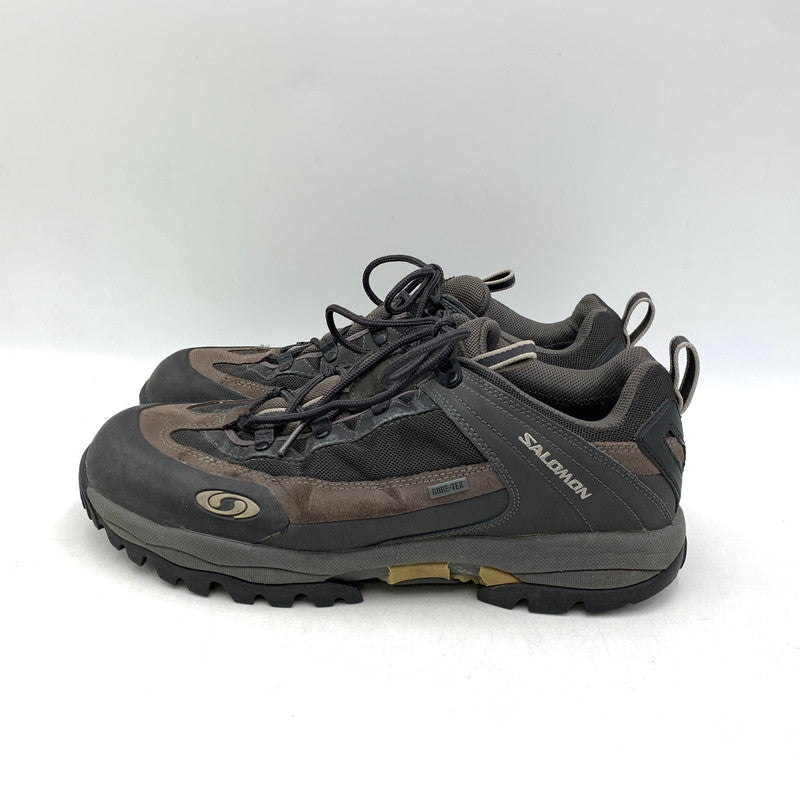 【現状渡し品】【メンズ】 SALOMON サロモン YS8 643001 GORE-TEX CONTAGRIP HIKING TRAIL SHOES ゴアテックス コンタグリップ ハイキング トレイル シューズ スニーカー 靴 162-261023-cs-19-izu サイズ：29cm カラー：ブラウン系 万代Net店