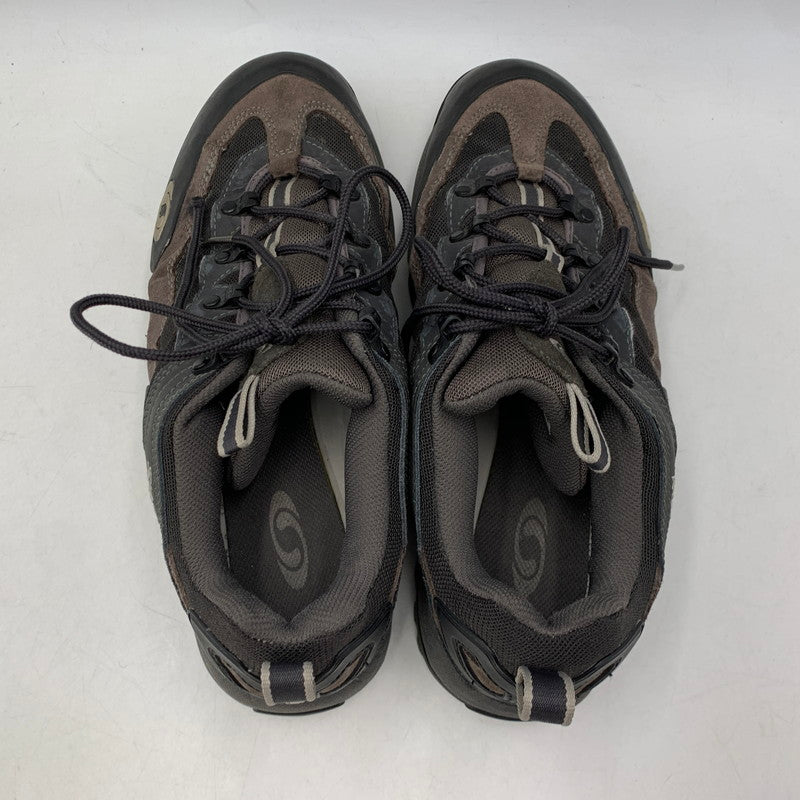 【現状渡し品】【メンズ】 SALOMON サロモン YS8 643001 GORE-TEX CONTAGRIP HIKING TRAIL SHOES ゴアテックス コンタグリップ ハイキング トレイル シューズ スニーカー 靴 162-261023-cs-19-izu サイズ：29cm カラー：ブラウン系 万代Net店