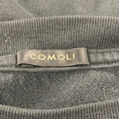 【中古品】【メンズ】 COMOLI コモリ M01-05008 COTTON SILK POCKET TEE コットン シルク ポケット Tシャツ 半袖 トップス 140-261023-ms-10-izu サイズ：2 カラー：BLACK 万代Net店
