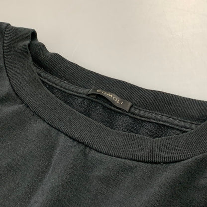 【中古品】【メンズ】 COMOLI コモリ M01-05008 COTTON SILK POCKET TEE コットン シルク ポケット Tシャツ 半袖 トップス 140-261023-ms-10-izu サイズ：2 カラー：BLACK 万代Net店
