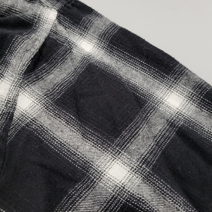 【現状渡し品】【メンズ】 WILLY CHAVARRIA ウィリー チャバリア AAJ100 CHECK L S SHIRT チェック ロングスリーブ シャツ トップス 長袖 141-261023-ms-12-izu サイズ：S カラー：BLACK WHITE 万代Net店