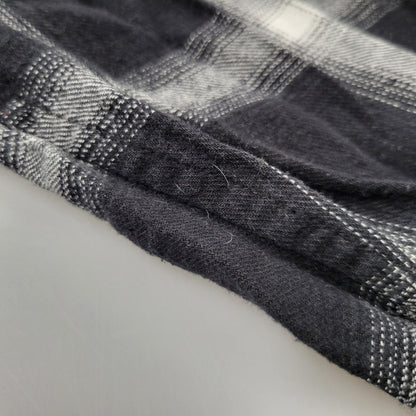 【現状渡し品】【メンズ】 WILLY CHAVARRIA ウィリー チャバリア AAJ100 CHECK L S SHIRT チェック ロングスリーブ シャツ トップス 長袖 141-261023-ms-12-izu サイズ：S カラー：BLACK WHITE 万代Net店