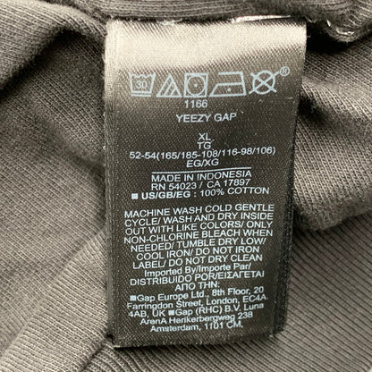 【中古品】【メンズ】 YEEZY GAP イージー・ギャップ 611814-03-1 DOUBLEFACE OVERSIZE SWEAT HOODIE ダブルフェイス オーバーサイズ スウェット フーディー トップス 長袖 142-261018-ya-04-izu サイズ：XL カラー：ブラック 万代Net店