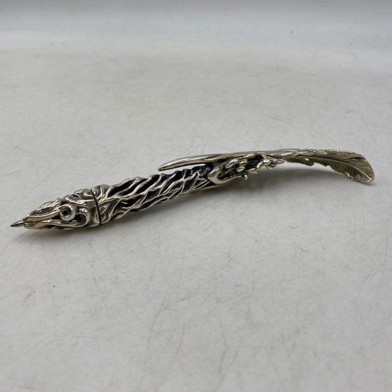 【中古品】【メンズ/レディース】 GIGOR ジゴロウ NO-202 SV925 FEATHER PEN フェザーボールペン アクセサリー 192-261016-sm-07-izu カラー：シルバー 万代Net店