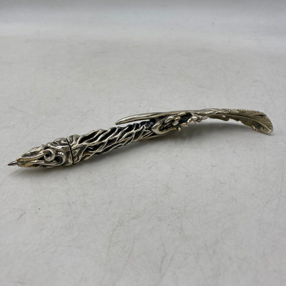 【中古品】【メンズ/レディース】 GIGOR ジゴロウ NO-202 SV925 FEATHER PEN フェザーボールペン アクセサリー 192-261016-sm-07-izu カラー：シルバー 万代Net店