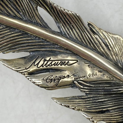 【中古品】【メンズ/レディース】 GIGOR ジゴロウ NO-202 SV925 FEATHER PEN フェザーボールペン アクセサリー 192-261016-sm-07-izu カラー：シルバー 万代Net店