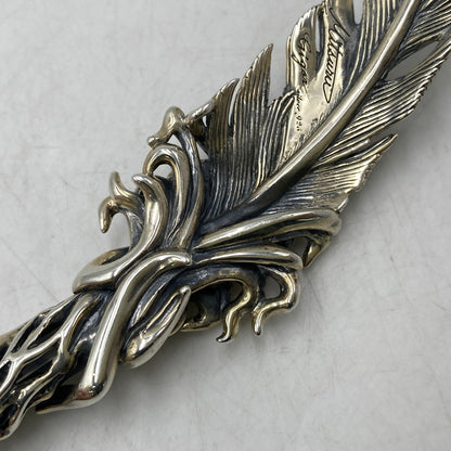 【中古品】【メンズ/レディース】 GIGOR ジゴロウ NO-202 SV925 FEATHER PEN フェザーボールペン アクセサリー 192-261016-sm-07-izu カラー：シルバー 万代Net店
