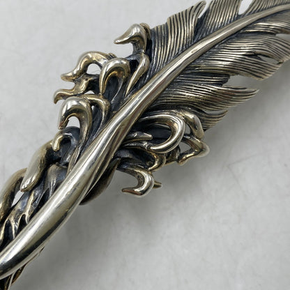 【中古品】【メンズ/レディース】 GIGOR ジゴロウ NO-202 SV925 FEATHER PEN フェザーボールペン アクセサリー 192-261016-sm-07-izu カラー：シルバー 万代Net店