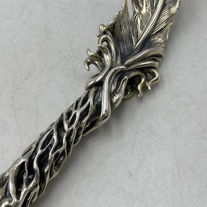 【中古品】【メンズ/レディース】 GIGOR ジゴロウ NO-202 SV925 FEATHER PEN フェザーボールペン アクセサリー 192-261016-sm-07-izu カラー：シルバー 万代Net店