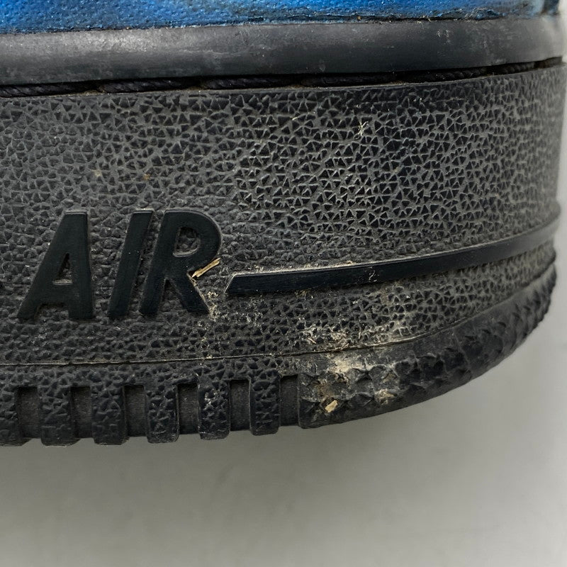 【中古品】【メンズ】 NIKE ナイキ 315122 - 001 AIR FORCE エアフォース 1 '07 DEEPRIVER CUSTOM ディープリバー カスタム スニーカー 靴 160-261016-sm-02-izu サイズ：27.5cm カラー：ブラック 万代Net店