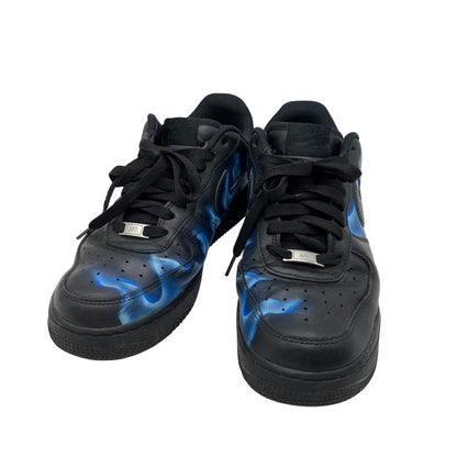 【中古品】【メンズ】 NIKE ナイキ 315122 - 001 AIR FORCE エアフォース 1 '07 DEEPRIVER CUSTOM ディープリバー カスタム スニーカー 靴 160-261016-sm-02-izu サイズ：27.5cm カラー：ブラック 万代Net店