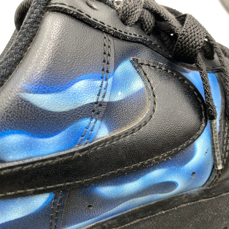 【中古品】【メンズ】 NIKE ナイキ 315122 - 001 AIR FORCE エアフォース 1 '07 DEEPRIVER CUSTOM ディープリバー カスタム スニーカー 靴 160-261016-sm-02-izu サイズ：27.5cm カラー：ブラック 万代Net店