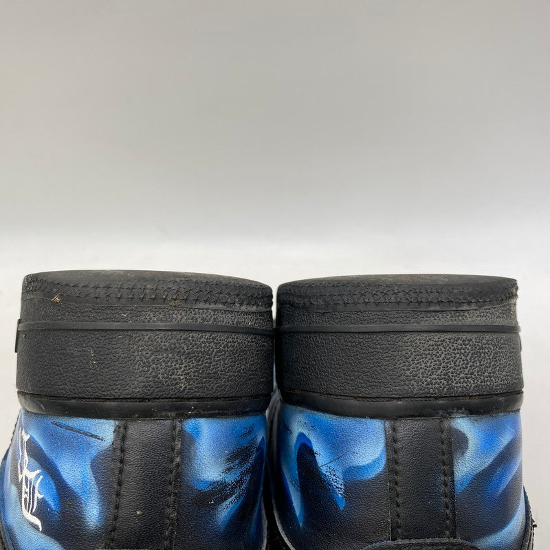 【中古品】【メンズ】 NIKE ナイキ 315122 - 001 AIR FORCE エアフォース 1 '07 DEEPRIVER CUSTOM ディープリバー カスタム スニーカー 靴 160-261016-sm-02-izu サイズ：27.5cm カラー：ブラック 万代Net店