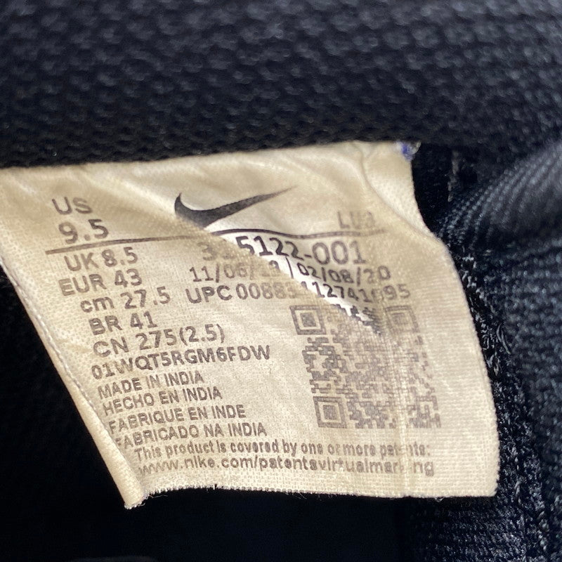 【中古品】【メンズ】 NIKE ナイキ 315122 - 001 AIR FORCE エアフォース 1 '07 DEEPRIVER CUSTOM ディープリバー カスタム スニーカー 靴 160-261016-sm-02-izu サイズ：27.5cm カラー：ブラック 万代Net店