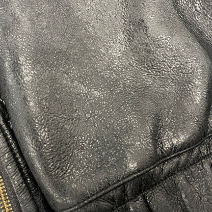 【中古品】【メンズ】 ZARA ザラ FAKELEATHER ZIP HOODIE フェイクレザー ジップ フーディー アウター 147-261024-ya-01-izu サイズ：M カラー：ブラック 万代Net店