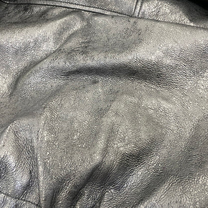 【中古品】【メンズ】 ZARA ザラ FAKELEATHER ZIP HOODIE フェイクレザー ジップ フーディー アウター 147-261024-ya-01-izu サイズ：M カラー：ブラック 万代Net店