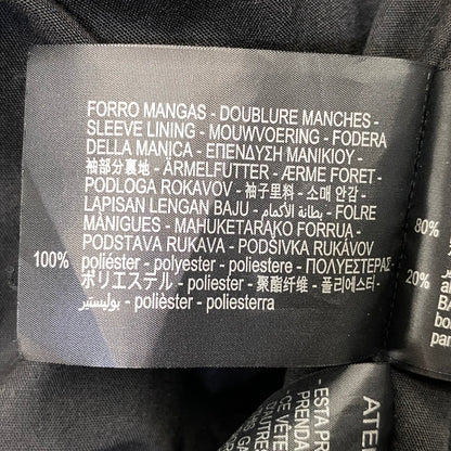【中古品】【メンズ】 ZARA ザラ FAKELEATHER ZIP HOODIE フェイクレザー ジップ フーディー アウター 147-261024-ya-01-izu サイズ：M カラー：ブラック 万代Net店