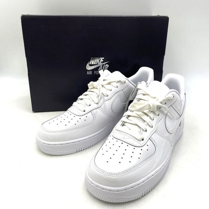 【中古美品】【メンズ】 NIKE ナイキ IV2857 - 100 AIR FORCE エアフォース 1 '07 PATENT LEATHER パテント レザー スニーカー 靴 160-261016-sm-01-izu サイズ：27.5cm カラー：TRIPLE WHITE 万代Net店