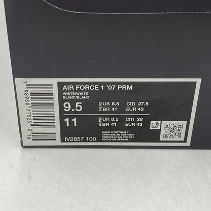 【中古美品】【メンズ】 NIKE ナイキ IV2857 - 100 AIR FORCE エアフォース 1 '07 PATENT LEATHER パテント レザー スニーカー 靴 160-261016-sm-01-izu サイズ：27.5cm カラー：TRIPLE WHITE 万代Net店