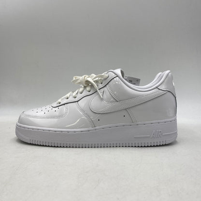 【中古美品】【メンズ】 NIKE ナイキ IV2857 - 100 AIR FORCE エアフォース 1 '07 PATENT LEATHER パテント レザー スニーカー 靴 160-261016-sm-01-izu サイズ：27.5cm カラー：TRIPLE WHITE 万代Net店