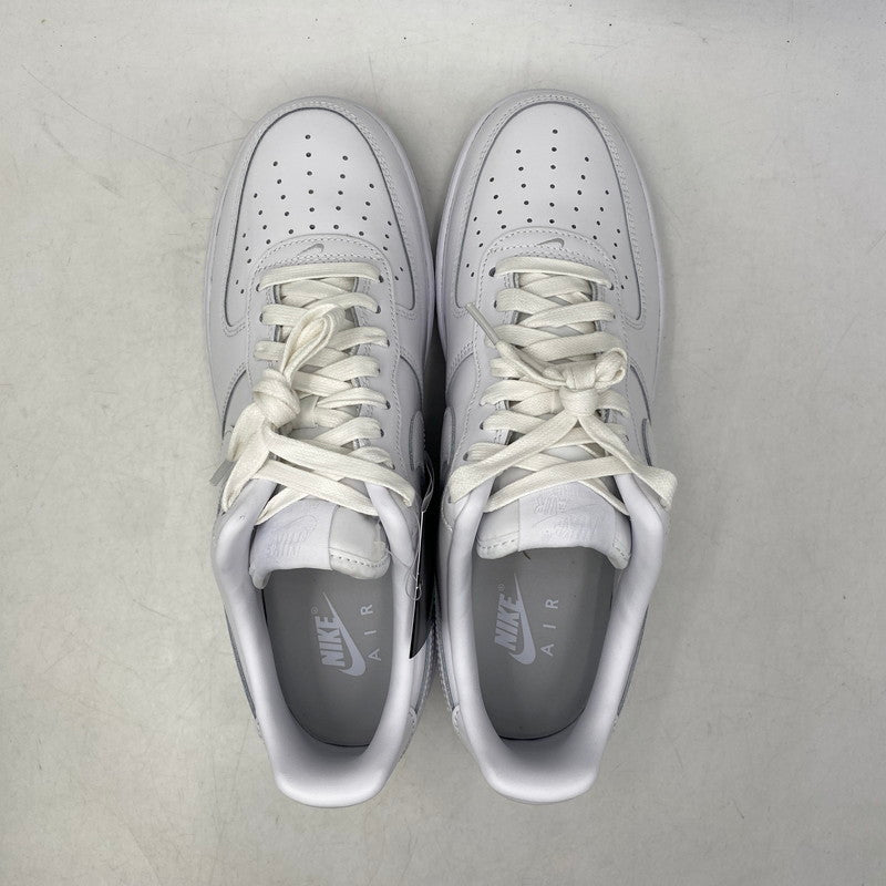 【中古美品】【メンズ】 NIKE ナイキ IV2857 - 100 AIR FORCE エアフォース 1 '07 PATENT LEATHER パテント レザー スニーカー 靴 160-261016-sm-01-izu サイズ：27.5cm カラー：TRIPLE WHITE 万代Net店