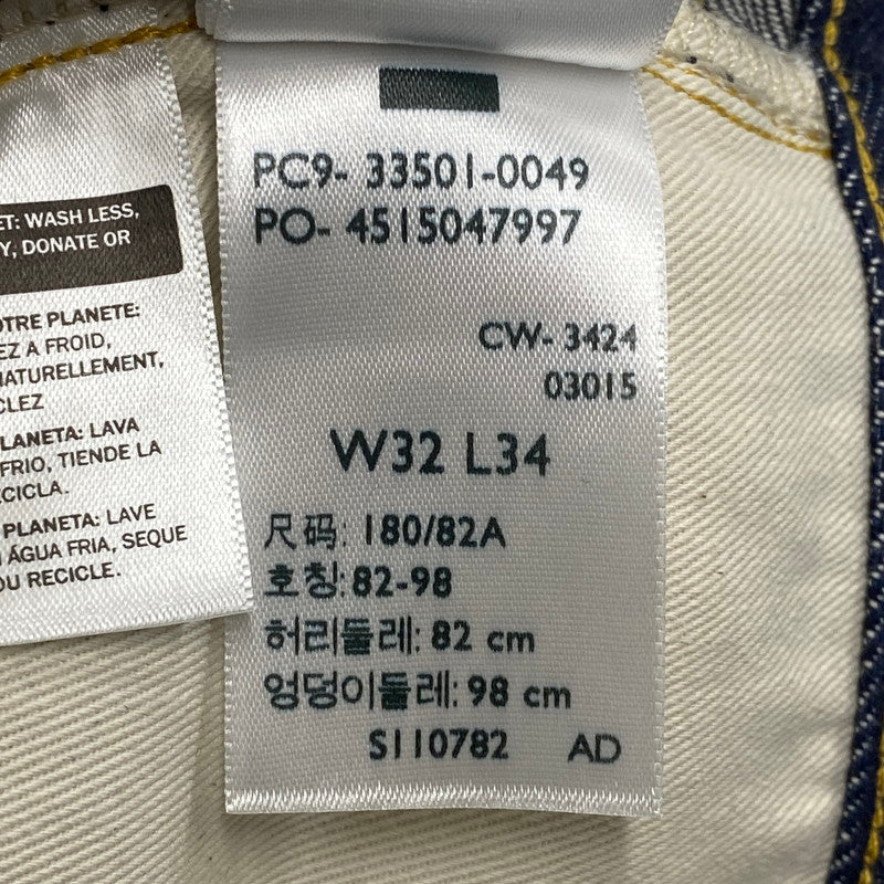 【中古品】【メンズ】 LEVIS VINTAGE CLOTHING リーバイス ヴィンテージ クロージング PC9-33501-0049 刻印3015 日本製 501XX DENIM PANTS デニム パンツ ボトムス 156-261018-kh-09-izu サイズ：32×34 カラー：インディゴ 万代Net店
