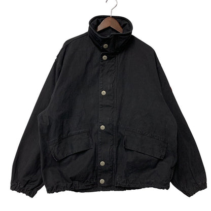 【中古品】【メンズ】 C.E シーイー CES29JK10 26SS CANVAS CASUAL ZIP JACKET キャンバス カジュアル ジップ ジャケット アウター 142-261018-ya-07-izu サイズ：L カラー：ブラック 万代Net店