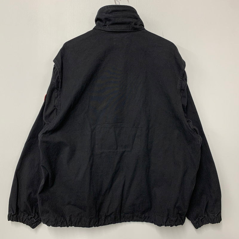 【中古品】【メンズ】 C.E シーイー CES29JK10 26SS CANVAS CASUAL ZIP JACKET キャンバス カジュアル ジップ ジャケット アウター 142-261018-ya-07-izu サイズ：L カラー：ブラック 万代Net店