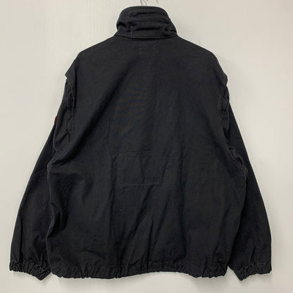 【中古品】【メンズ】 C.E シーイー CES29JK10 26SS CANVAS CASUAL ZIP JACKET キャンバス カジュアル ジップ ジャケット アウター 142-261018-ya-07-izu サイズ：L カラー：ブラック 万代Net店