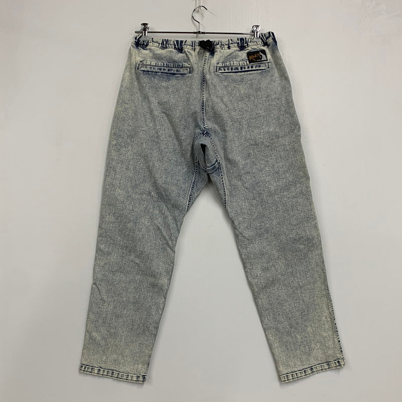 【中古品】【メンズ】 ROKX ロックス RXMF241014 DENIM JAM PANTS デニムジャムパンツ ボトムス 155-261023-ms-11-izu サイズ：XL カラー：WASHED BLUE 万代Net店