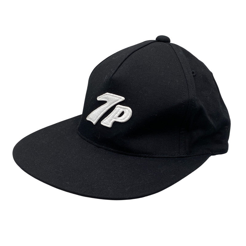 【中古品】【メンズ/レディース】 TRANSPORT トランスポート 7P CAP キャップ 帽子 185-261016-sm-13-izu サイズ：F カラー：ブラック 万代Net店