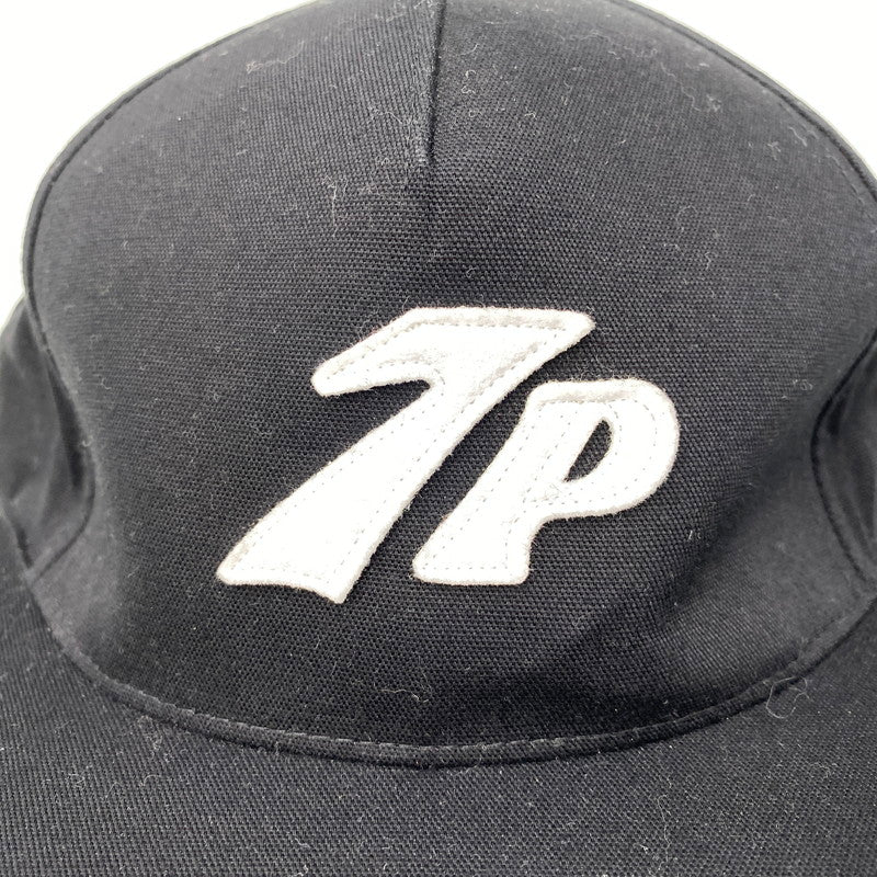 【中古品】【メンズ/レディース】 TRANSPORT トランスポート 7P CAP キャップ 帽子 185-261016-sm-13-izu サイズ：F カラー：ブラック 万代Net店