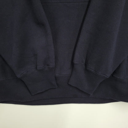 【中古品】【メンズ】 TRANSPORT トランスポート LOGO HOODIE ロゴ フーディー スウェット パーカー トップス 142-261023-ms-13-izu サイズ：XXL カラー：ネイビー 万代Net店