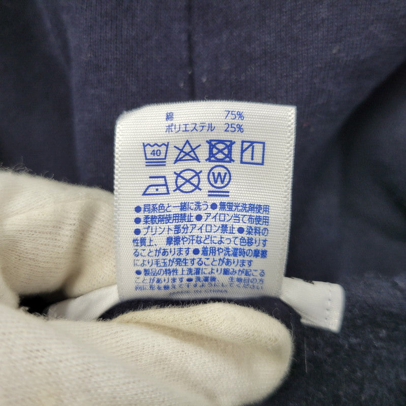 【中古品】【メンズ】 TRANSPORT トランスポート LOGO HOODIE ロゴ フーディー スウェット パーカー トップス 142-261023-ms-13-izu サイズ：XXL カラー：ネイビー 万代Net店