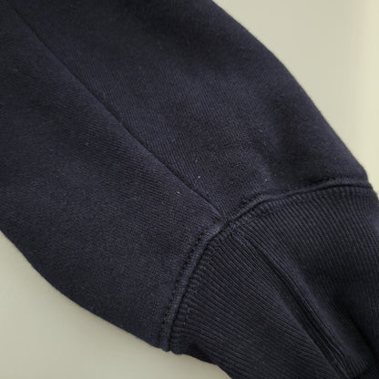 【中古品】【メンズ】 TRANSPORT トランスポート LOGO HOODIE ロゴ フーディー スウェット パーカー トップス 142-261023-ms-13-izu サイズ：XXL カラー：ネイビー 万代Net店