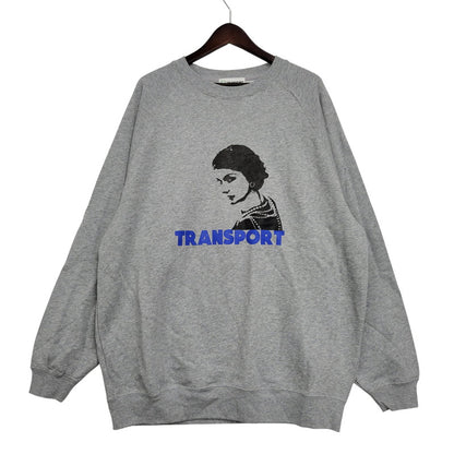 【中古品】【メンズ】 TRANSPORT トランスポート COCO SWEAT ココ スウェッ トップス 142-261023-ms-14-izu サイズ：XXL カラー：グレー 万代Net店