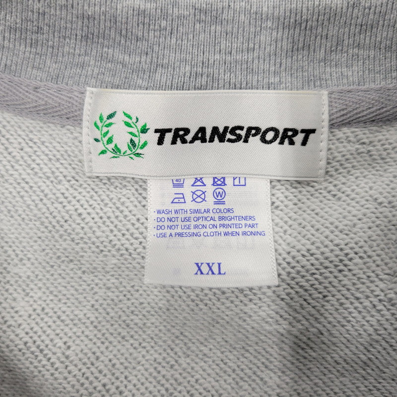 【中古品】【メンズ】 TRANSPORT トランスポート COCO SWEAT ココ スウェッ トップス 142-261023-ms-14-izu サイズ：XXL カラー：グレー 万代Net店
