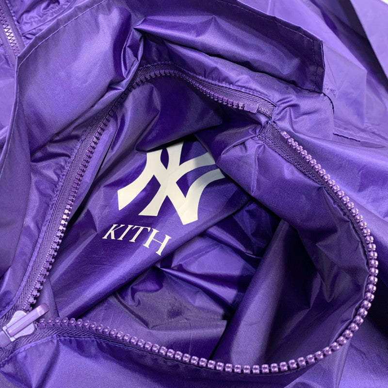 【中古品】【メンズ】 KITH キス NEW YORK YANKEES ニューヨークヤンキース OLIVER PARKA オリバーパーカー アウター 142-261017-sm-01-izu サイズ：F カラー：パープル 万代Net店