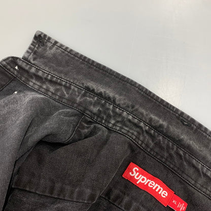 【中古品】【メンズ】 SUPREME シュプリーム SMALL BOX SHIRT スモール ボックス シャツトップス 長袖 149-261018-ya-10-izu サイズ：XL カラー：ブラック系 万代Net店