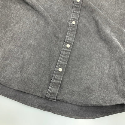 【中古品】【メンズ】 SUPREME シュプリーム SMALL BOX SHIRT スモール ボックス シャツトップス 長袖 149-261018-ya-10-izu サイズ：XL カラー：ブラック系 万代Net店