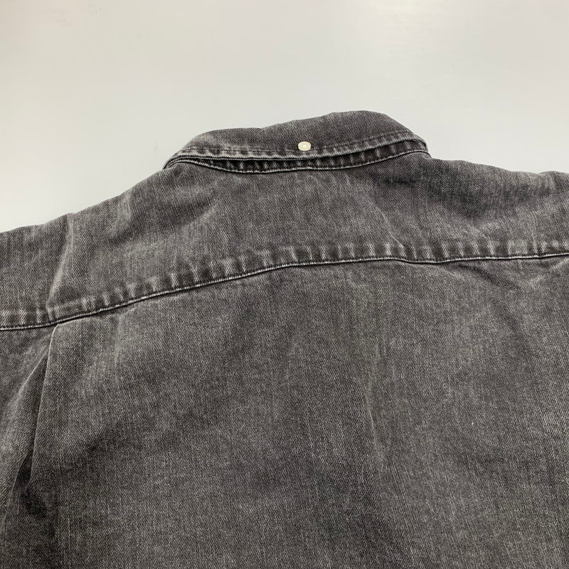 【中古品】【メンズ】 SUPREME シュプリーム SMALL BOX SHIRT スモール ボックス シャツトップス 長袖 149-261018-ya-10-izu サイズ：XL カラー：ブラック系 万代Net店