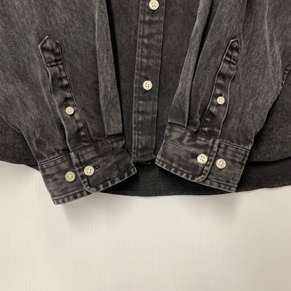 【中古品】【メンズ】 SUPREME シュプリーム SMALL BOX SHIRT スモール ボックス シャツトップス 長袖 149-261018-ya-10-izu サイズ：XL カラー：ブラック系 万代Net店