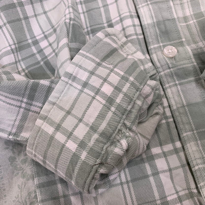 【中古品】【メンズ】 KITH キス KHM032120 PATCHWORK JAYDIN SHIRT パッチワーク ジェイディン シャツ トップス 142-261017-sm-14-izu サイズ：L カラー：ミントグリーン 万代Net店